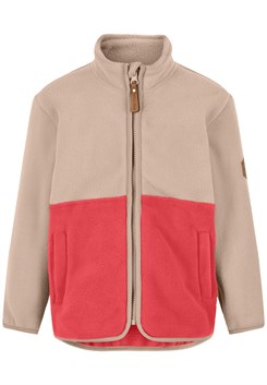 Mikk-Line fleece jacket - Warm Taupe